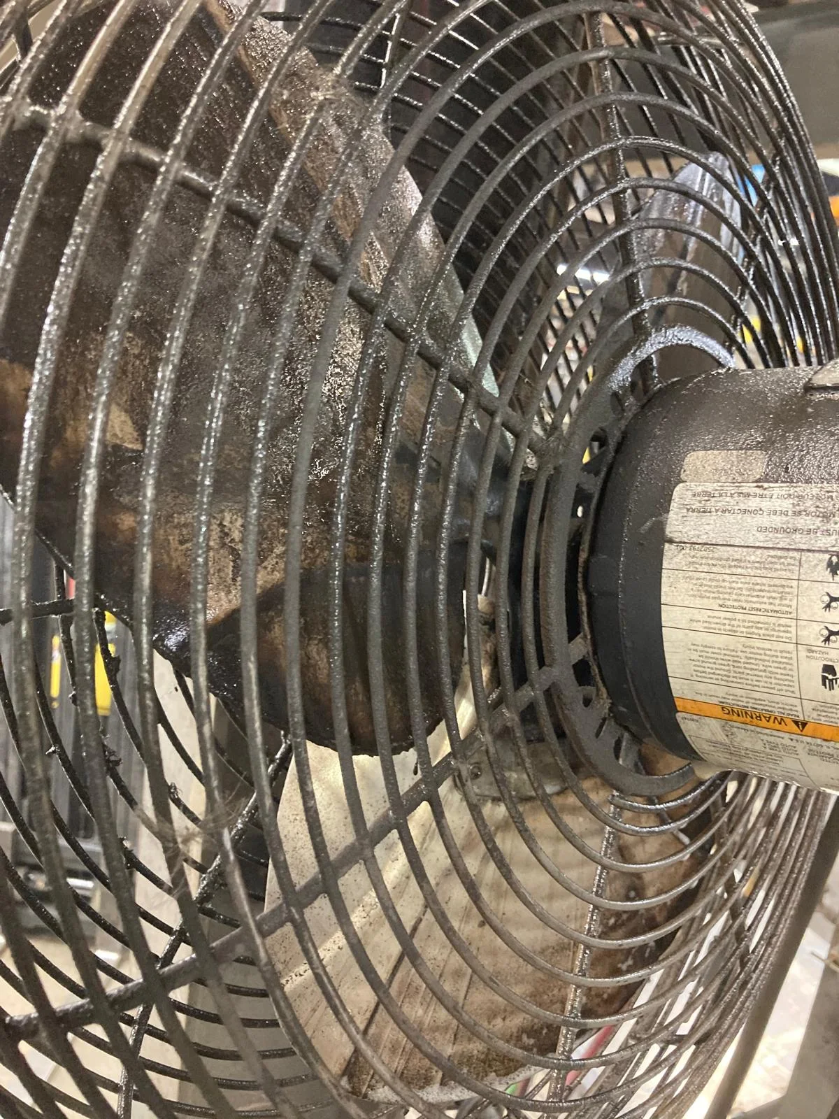fan cleaning