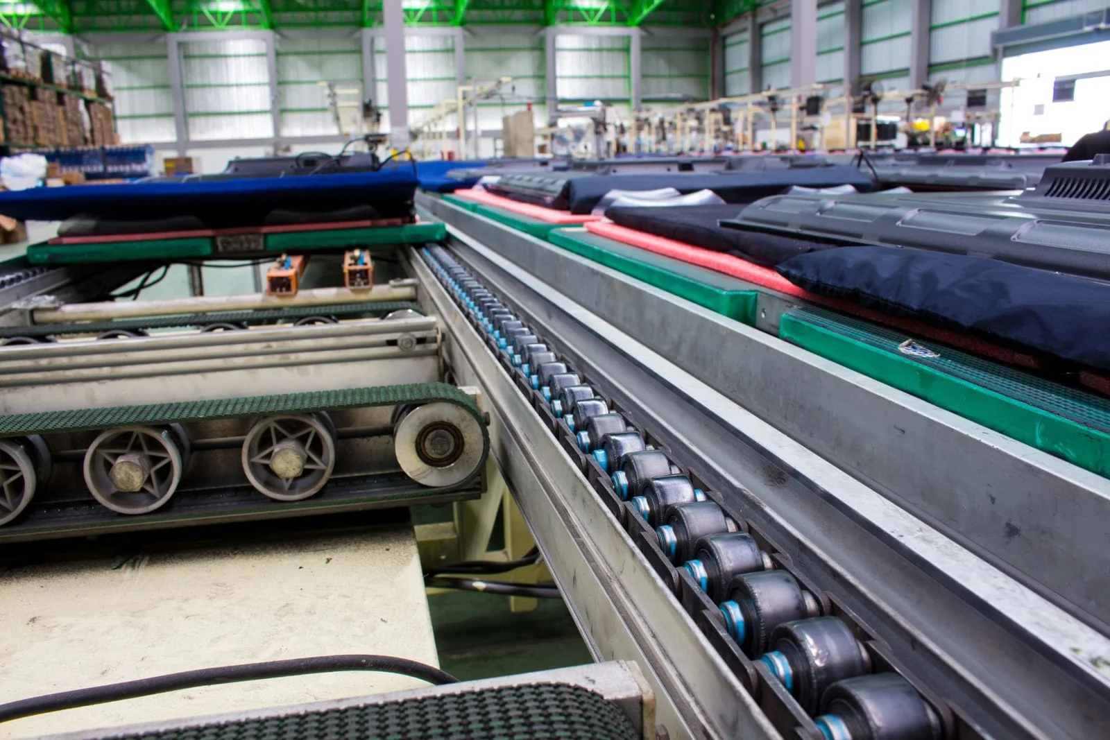 equipment cleaning conveyor built