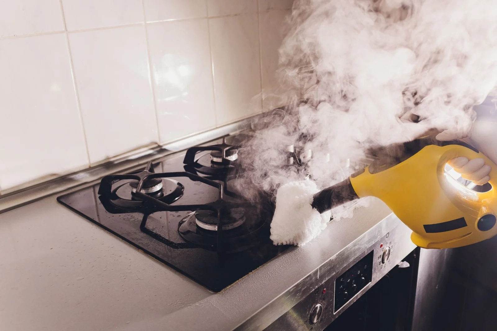kitchen steam cleaning